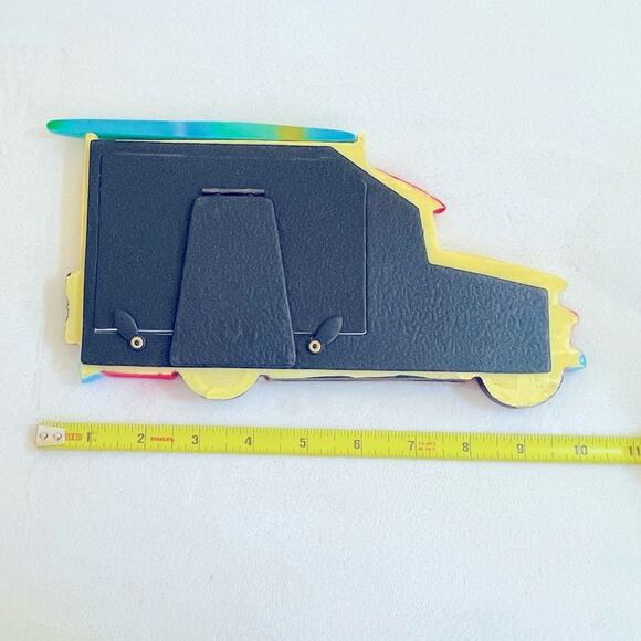 Vintage Car Surfboard Photo Picture Frame, Beach, Ocean, Decor, 3D - Picture 3 of 4